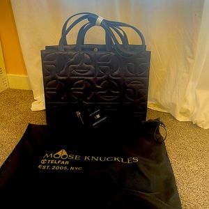 Moose Knuckles x Telfar Quilted Large Shopper - Black